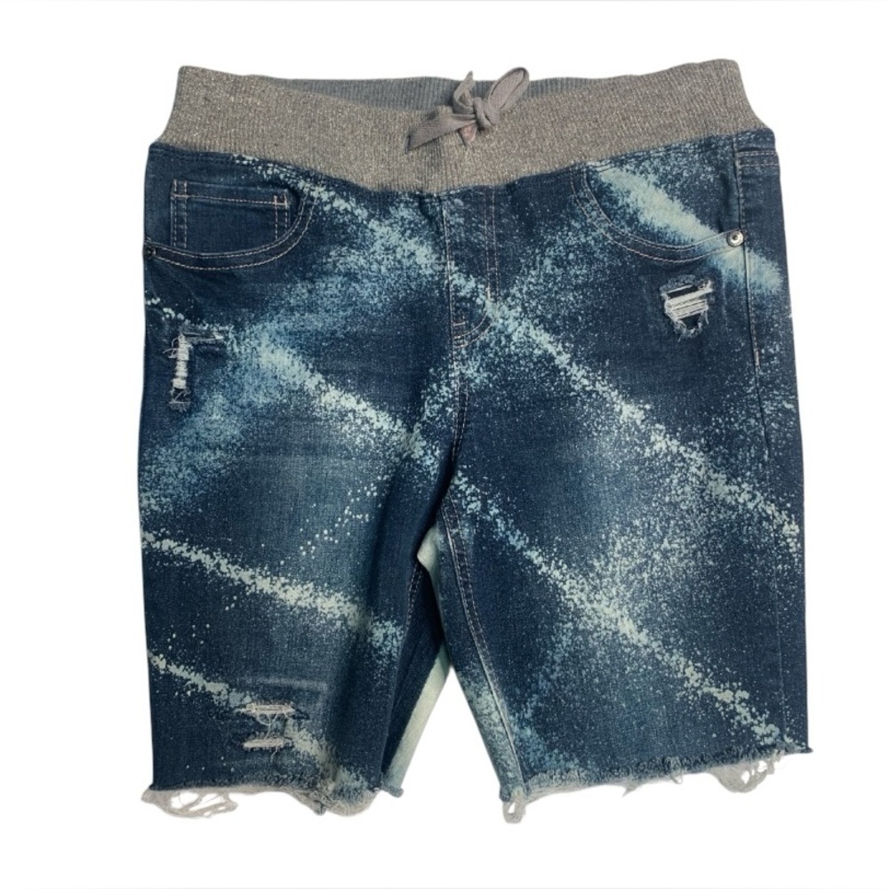 Arizona Jean Company Distressed Blue Kids Shorts